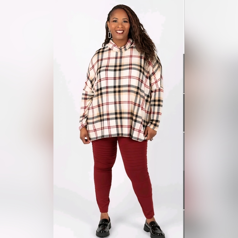 LuLaRoe women S Elsa long sleeve turtle mock neck boxy‎ cosy cruise vacation NWT